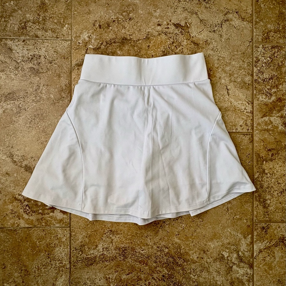 Werena White Tennis Skirt
